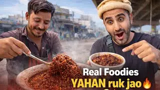 Karachi&rsquo;s Most Hidden Food Spot 😍 | Underground Pathan Food Under Banaras Phool