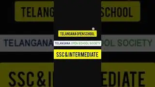 TOSS Supplementary Results 2022, Open SSC & Inter Results 2022 TS Open School Latest News #shorts