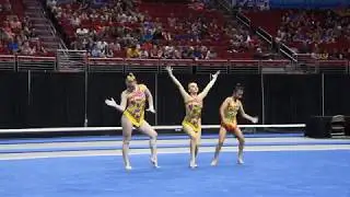 USA Senior Trio - Alexandra (Sasha), Isabel, Sydney - Acro National Championships 2019 DYNAMIC