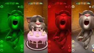 My Talking Tom Cat Color Effect Funny Video | Talking Tom Funny video | talking tom cat color video