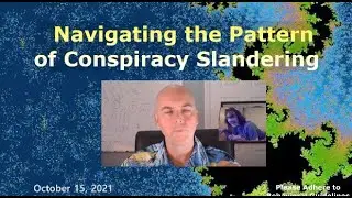Navigating the Pattern of Conspiracy Slandering