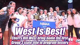 Cherry Hill West 34 Chatham 19 | HS Girls Basketball | Group 3 State Final | West wins first title!