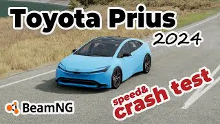 BeamNG.Drive &ndash; Toyota Prius 2024 Crash Test