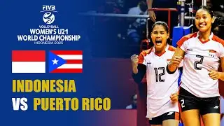 🔴 INDONESIA VS PUERTO RICO, WOMAN U-21 WORLD CHAMPIONSHIP VOLLEYBALL, LIVE REACTION