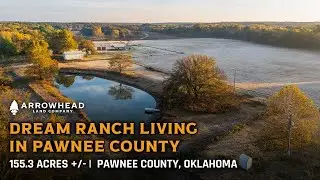 LAND FOR SALE: Stunning Oklahoma Ranch with Home, Ponds, and Pasture | Pawnee County