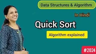 Quick Sort Algorithm | Data Structures & Algorithm