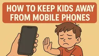 How to keep kids away from mobile phones | ways to stop kids from using phones | child psychology