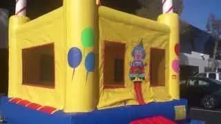 13x13 Inflatable Birthday Cake Bounce House For Sale