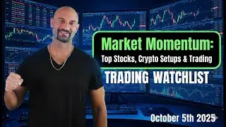 Market Momentum: Top Stocks, Crypto Setups & Trading Gameplan for the Week Ahead