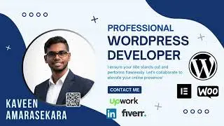 Kaveen Amarasekara | Professional Web Developer | WordPress | React | TailwindCSS | SupaBase | Figma