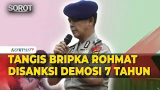 Tangis Pecah! Sopir Rantis Bripka Rohmat saat Pembelaan Usai Didemosi 7 Tahun Kasus Tabrak Ojol