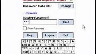 Pocket Secure Data Organizer