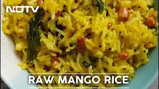 How To Make Raw Mango Rice | Easy Raw Mango Rice Recipe Video