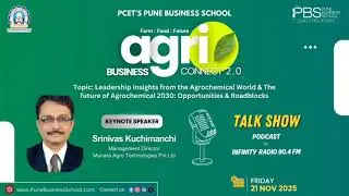 Srinivas kuchimanchi | Agri Business Connect 2.0 | PBS Podcast