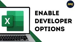 How to enable developer option in excel ?