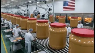 Inside The Peanut Butter Factory: How America&rsquo;s Favorite Spread Is Made (full process)