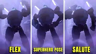 DISPATCH - All Mecha Man Poses & Z-Team Reactions