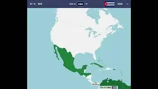 North and Central America Countries Pin 8.818 seconds