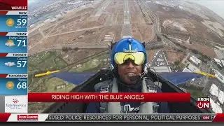 KRON4&rsquo;s Jonathan McCall rides with the Blue Angels