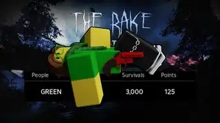 Hitting 3K Survivals! (The Rake Remastered Roblox)