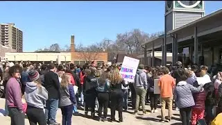 Students in Metro Detroit protest gun violence with school walkouts