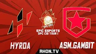 🔴DOTA 2[RU] Gambit Esports vs Hydra [Bo3] EPIC Esports DPC CIS Tour 1, Lower Division, Table
