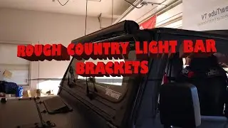 Rough Country Light Bar Brackets for Jeep Wrangler
