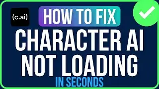 CHARACTER AI NOT LOADING [FIXED] | Character AI Not Loading Messages Problem