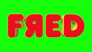 Hey It's Fred Sound Effect and Green Screen (Free to Use)