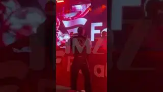 Travis Scott Pulverizes Sign on Video During Pre-Super Bowl Performance