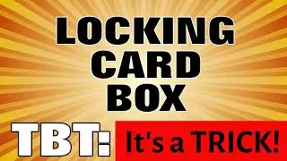Locking Card Box - MagicTricks.com