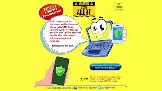 KYC SMS FRAUD ALERT - Awareness by BSNL Kerala CGMT