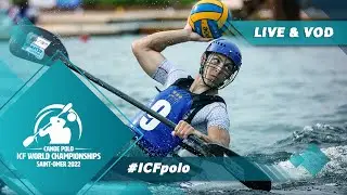 2022 ICF Canoe-Kayak Polo World Championships Saint Omer France / Day 6: Pitch 3