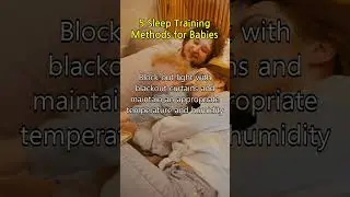 #Shorts 5 Sleep Training Methods for Babies