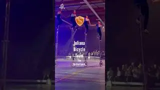 Juliana Bicycle Show, June 2025, Netherlands. #julianabicycleshow #cyclingacrobatics