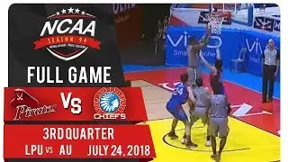 NCAA 94 MB: LPU vs. AU | Full Game | 3rd Quarter | July 24, 2018
