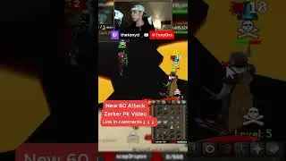 Zerker Double Maul Anchor COMBO! on Old School Runescape Bounty Hunter #osrs #osrspking