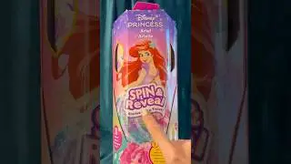 🌊ASMR🐚 Disney Ariel🌸Spin & Reveal Doll! 11 Surprises Inside??✨
