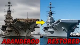 I Bought a USS Nimitz Aircraft Carrier for $1,000 &mdash; Restoring It Back to New (Full Process)