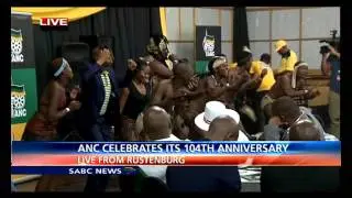 Supra Mahumapelo on a celebratory mood at the 104th anniversary