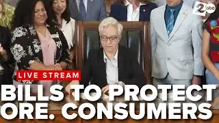 Oregon Gov. Kotek signing consumer protection bills, including 'all-in pricing' online