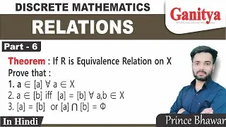 Equivalence Class Theorem - Prove that any two Equivalence Classes are either identical or Disjoint
