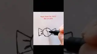 Desenho f&aacute;cil de um confeito(Easy drawing of a candy)#desenhofacil#tutorial#shorts#art.