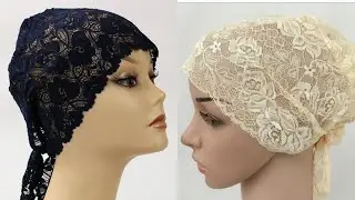 Hijab Inner Cap Cutting And Stitching | 3 Strips Hijab Cap | Hijab Cap Cutting | Hijab Inner Cap