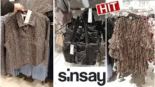 SINSAY💥Nowe Torebki😱Katana w kwiaty💥sukienka falbany💥Śliczne piżmaki i kapcie wiosenne