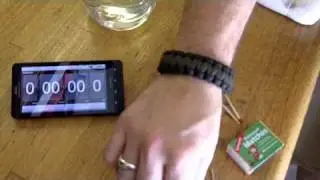 (FSDT) Fire Starting Device Test Coghlan's Waterproof Matches