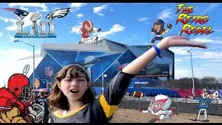 VISITING THE NFL EXPERIENCE AT SUPER BOWL LIII