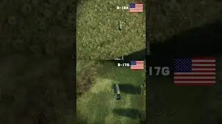 US B-17G Flying Fortress  Bomber vs. B-18A  Bomb Droping  Comparison #warthunder