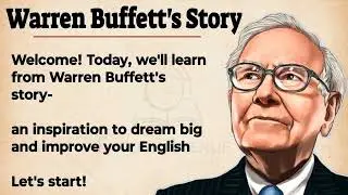 Warren Buffett's Story - Inspire, Learn English, & Boost Listening Skills 🔥