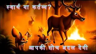स्वार्थ या कर्तव्य? | एक हिरण की कहानी जो आपकी सोच बदल देगी #नैतिककहानी  #InspirationalStoryHindi